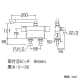 三栄水栓製作所 【生産完了品】サーモデッキシャワー混合栓 節水水栓 浴室用 断熱仕様 取付芯ピッチ:85mm 寒冷地用 column サーモデッキシャワー混合栓 節水水栓 浴室用 断熱仕様 取付芯ピッチ:85mm 寒冷地用 column SK7850DK 画像3