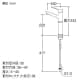 SANEI シングルワンホール洗面混合栓 節水水栓 ポップアップ・ゴム栓なし 泡沫吐水 吐水口高さ:220mm 寒冷地用 COULE シングルワンホール洗面混合栓 節水水栓 ポップアップ・ゴム栓なし 泡沫吐水 吐水口高さ:220mm 寒冷地用 COULE K4712NJK-2T 画像2