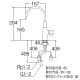 三栄水栓製作所 【販売終了】浄水器用水栓 セラミック水栓 キッチン用 元止式 吐水口高さ:165mm modello 浄水器用水栓 セラミック水栓 キッチン用 元止式 吐水口高さ:165mm modello A936V-13 画像2