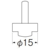 SANEI 【販売終了】節水コマ 3個入 直径:15mm 呼び13水栓用 節水コマ 3個入 直径:15mm 呼び13水栓用 PP84-1S-15 画像3