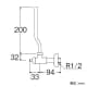 三栄水栓製作所 【販売終了】D式アングル止水栓 共用形 呼び:13 D式アングル止水栓 共用形 呼び:13 V22JD-13 画像2