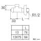 三栄水栓製作所 【販売終了】D式止水栓本体 共用形 ナット付 呼び:13 給水管長さ:75mm D式止水栓本体 共用形 ナット付 呼び:13 給水管長さ:75mm V22AD-X-13X75 画像2