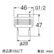 三栄水栓製作所 【販売終了】銅管ユニット用ソケット 銅管用 挟込厚18mm以下 銅管ユニット用ソケット 銅管用 挟込厚18mm以下 T501-13X15.88 画像2