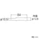 三栄水栓製作所 ペア樹脂管銅管金具セット バスルーム用 10A樹脂管と径12.7銅管接続用 ペア樹脂管銅管金具セット バスルーム用 10A樹脂管と径12.7銅管接続用 T421-5S-10AX12.7 画像2