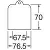 SANEI ワントラップワン 排水用品 直径:76.5mm 高さ:81mm ワントラップワン 排水用品 直径:76.5mm 高さ:81mm JH532-87-50 画像2