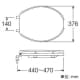 三栄水栓製作所 【生産完了品】前割便座 トイレ用 取付工具付 幅:376mm 奥行:440〜470mm ホワイト  PW902-W 画像3