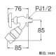 三栄水栓製作所 【販売終了】ジョインター散水栓 単水栓 逆止弁なし 適合ホース内径:12〜15mm ジョインター散水栓 単水栓 逆止弁なし 適合ホース内径:12〜15mm PY807-13 画像2