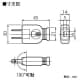 東芝 【生産完了品】フリーキャップ 15A 125V ブラック  DH1062B 画像2