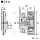 東芝 ハーネス用ジョイントボックス 2分岐 20A 125V グリーン ハーネス用ジョイントボックス 2分岐 20A 125V グリーン DC8082(G) 画像2