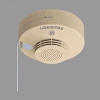 パナソニック 住宅用火災警報器 けむり当番 2種 露出型 AC100V端子式・移報接点なし 警報音・音声警報機能付 検定品 和室色 SHK28415Y