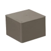 未来工業 プールボックス 正方形 ノック無し 200×200×100 ブラック プールボックス 正方形 ノック無し 200×200×100 ブラック PVP-2010K 画像1