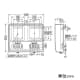 未来工業 電力量計ボックス 分岐ブレーカ・ELB付 ベージュ 電力量計ボックス 分岐ブレーカ・ELB付 ベージュ WP2W-201KJ 画像2