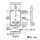 未来工業 【お買い得品 10個セット】積算電力計・計器箱取付板 1個用 ダークグレー 【お買い得品 10個セット】積算電力計・計器箱取付板 1個用 ダークグレー BP-0LDG_10set 画像2