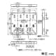 未来工業 積算電力計・計器箱取付板 ミルキーホワイト 積算電力計・計器箱取付板 ミルキーホワイト BP-3WM 画像2