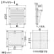 篠原電機 防噴流型ギャラリー 15タイプ IP45 鋼板製 防噴流型ギャラリー 15タイプ IP45 鋼板製 G2-15BF 画像3