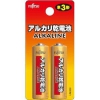 富士通 【生産完了品】アルカリ乾電池 単3形 2個パック ブリスターパック LR6H(2B)