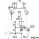 KVK 【生産完了品】2ハンドル混合栓 2ハンドル混合栓 KM140G3 画像2