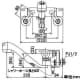 KVK 【販売終了】サーモスタット式混合栓 一般地・寒冷地共通 サーモスタット式混合栓 一般地・寒冷地共通 KM800WP 画像2