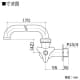 KVK 【販売終了】横形自在水栓20 普通こま仕様 横形自在水栓20 普通こま仕様 K10-20 画像2