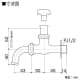 KVK 【販売終了】キー式吐水口回転形水栓 普通こま仕様 キー式吐水口回転形水栓 普通こま仕様 K11Q 画像2