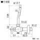 KVK 【販売終了】アングル形止水栓 固定こま仕様 水抜き付 アングル形止水栓 固定こま仕様 水抜き付 K6W 画像2