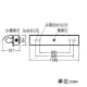 オーデリック 【生産完了品】蛍光灯ベースライト 防雨・防湿型 直付型 片反射笠付 Hf32W×1灯 白色  FK321PNG 画像2