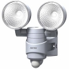ライテックス 【生産完了品】LEDセンサーライト 7W×2灯タイプ コンセント式 防雨タイプ  LED-AC314 画像1