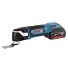 BOSCH 【生産完了品】バッテリーマルチツール(カットソー) 1.96kg DC18V 4.0Ahリチウムイオンバッテリー EMP・ECP機能 電子無段変速 キャリングケース、充電器付 GMF18V-EC