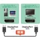 サンワサプライ DisplayPortケーブル 4K映像出力対応 2m DisplayPortケーブル 4K映像出力対応 2m KC-DP2K 画像2