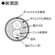 三陽電工 丸打ちビニルコード 交流照明用 100m巻 黒 丸打ちビニルコード 交流照明用 100m巻 黒 マルウチコードSD284025クロ×100m 画像2