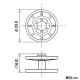 カクダイ 【販売終了】洗面器二段ストレーナー 呼び32 洗面器二段ストレーナー 呼び32 4509-32 画像2