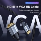 電材堂 【販売終了】ディスプレイケーブル 《Enjoymentシリーズ》 HDMI〜VGA 長さ1m ダークグレー/ブラック ディスプレイケーブル 《Enjoymentシリーズ》 HDMI〜VGA 長さ1m ダークグレー/ブラック DCAKSXJ0G 画像5