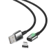 電材堂 【生産完了品】マグネットケーブル USB〜Type-C 長さ2m ブラック マグネットケーブル USB〜Type-C 長さ2m ブラック DCATXCB01 画像4