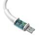 電材堂 【販売終了】USBケーブル USB〜MicroUSB 長さ2m ホワイト USBケーブル USB〜MicroUSB 長さ2m ホワイト DCAMSWE02 画像2