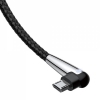 電材堂 【販売終了】USBケーブル エルボタイプ USB〜MicroUSB 長さ2m ブラック USBケーブル エルボタイプ USB〜MicroUSB 長さ2m ブラック DCAMMVPF01 画像1