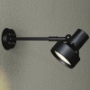 DAIKO LEDブラケットライト 防雨形 非調光タイプ 天井付・壁付兼用 ランプ別売 黒サテン LEDブラケットライト 防雨形 非調光タイプ 天井付・壁付兼用 ランプ別売 黒サテン DOL-3766XB 画像1