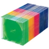 サンワサプライ 【生産完了品】DVD・CDケース スリムタイプ 1枚収納 5色ミックス 50枚セット DVD・CDケース スリムタイプ 1枚収納 5色ミックス 50枚セット FCD-PU50MX 画像1