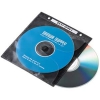 サンワサプライ DVD・CD不織布ケース 2穴付きタイプ 2枚収納 インデックスカード付 ブラック 100枚セット DVD・CD不織布ケース 2穴付きタイプ 2枚収納 インデックスカード付 ブラック 100枚セット FCD-FR100BKN 画像1