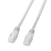 サンワサプライ 【生産完了品】ハの字ラッチCAT5eケーブル 1m ライトグレー KB-5H-01N
