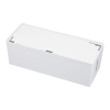 サンワサプライ ケーブル&タップ収納ボックス Lサイズ ホワイト ケーブル&タップ収納ボックス Lサイズ ホワイト CB-BOXP3WN2 画像1