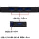 サンワサプライ 【生産完了品】USB3.0ハブ 4ポート ケーブル収納タイプ ブラック USB3.0ハブ 4ポート ケーブル収納タイプ ブラック USB-HAM405BK 画像2