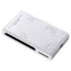 サンワサプライ 【生産完了品】USB2.0カードリーダー コンパクトカード型タイプ 4スロット 58メディア対応 ホワイト ADR-ML1W