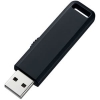 サンワサプライ USB2.0メモリ 8GB スライド式コネクタ ブラック USB2.0メモリ 8GB スライド式コネクタ ブラック UFD-SL8GBKN 画像1
