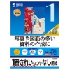 サンワサプライ インクジェット用印刷紙 A4サイズ つやなしマット・薄手タイプ スーパーファイングレード 片面印刷 250枚入 JP-EM5NA4-250