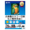 サンワサプライ 【生産完了品】インクジェット用印刷紙 A4サイズ つやなしマット・薄手タイプ スーパーファイングレード 片面印刷 50枚入 JP-EM4NA4N