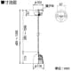 DAIKO 【生産完了品】LEDペンダントライト 電球色 非調光タイプ 白熱灯60Wタイプ 端子台木ネジ取付方式 白色 LEDペンダントライト 電球色 非調光タイプ 白熱灯60Wタイプ 端子台木ネジ取付方式 白色 DPN-39133Y 画像2