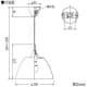 DAIKO 【生産完了品】LEDペンダントライト 電球色 非調光タイプ E26口金 白熱灯60Wタイプ 端子台木ネジ取付方式 白 LEDペンダントライト 電球色 非調光タイプ E26口金 白熱灯60Wタイプ 端子台木ネジ取付方式 白 DPN-38520Y 画像2