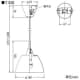 DAIKO 【生産完了品】LEDペンダントライト 電球色 非調光タイプ E17口金 白熱灯60Wタイプ 端子台木ネジ取付方式 白 LEDペンダントライト 電球色 非調光タイプ E17口金 白熱灯60Wタイプ 端子台木ネジ取付方式 白 DPN-38518Y 画像2