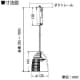 DAIKO 【生産完了品】LEDペンダントライト 電球色 非調光タイプ 白熱灯60Wタイプ ダクト取付専用 信楽透器 LEDペンダントライト 電球色 非調光タイプ 白熱灯60Wタイプ ダクト取付専用 信楽透器 DPN-38311Y 画像4