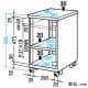 サンワサプライ 【生産完了品】CPUボックス 省スペースCPU用 総耐荷重80kg 扉付 CPUボックス 省スペースCPU用 総耐荷重80kg 扉付 EA-CPU5 画像2